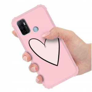 ETUI ANTI-SHOCK do OPPO A32 Love Walentynki Wzory