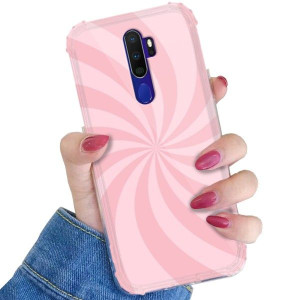Etui ANTI-SHOCK do OPPO A5 2020 Kolor Pastel Wzory