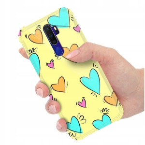 ETUI ANTI-SHOCK do OPPO A5 2020 Love Miłość Wzory