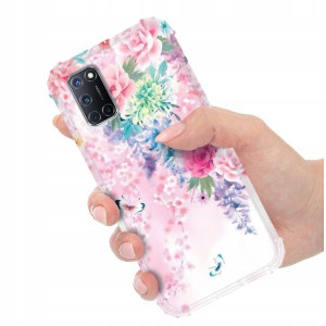 ETUI ANTI-SHOCK do OPPO A52 Kwiaty Damskie Wzory
