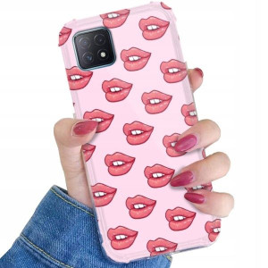 Etui ANTI-SHOCK do OPPO A72 5G Kolor Pastel Wzory