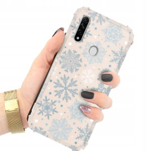 ETUI ANTI-SHOCK do OPPO A8 2020 Święta Zima Wzory