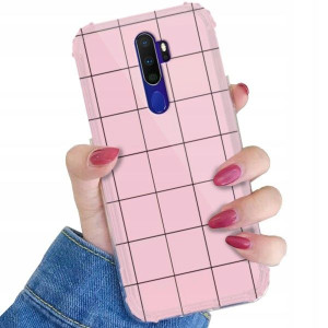 Etui ANTI-SHOCK do OPPO A9 2020 Kolor Pastel Wzory
