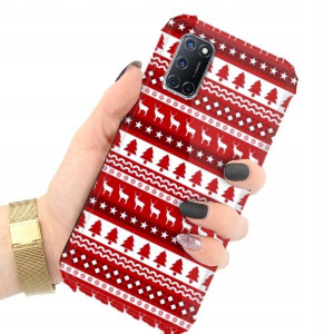 ETUI ANTI-SHOCK do OPPO A92 Święta Christmas Wzory
