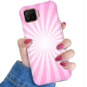 Etui ANTI-SHOCK do OPPO F17 Kolorowe Pastel Wzory