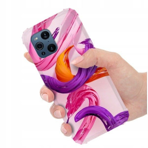 ETUI ANTI-SHOCK do OPPO FIND X3 Kwieciste Wzory