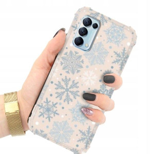 ETUI ANTI-SHOCK do OPPO RENO 5 4G Świąteczne Wzory