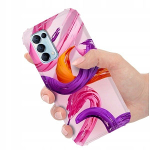 ETUI ANTI-SHOCK do OPPO RENO 5 Kwieciste Top Wzory