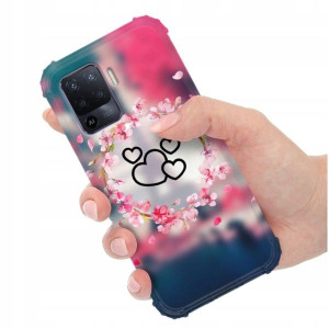 ETUI ANTI-SHOCK do OPPO RENO 5 LITE Miłość Wzory