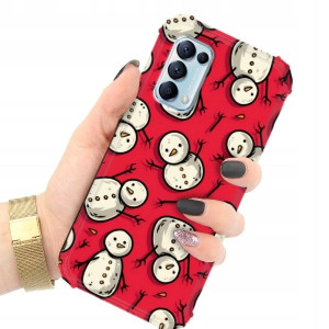 ETUI ANTI-SHOCK do OPPO RENO 5 PRO 5G Święta Wzory