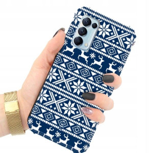 ETUI ANTI-SHOCK do OPPO RENO 5 Święta Zimowe Wzory