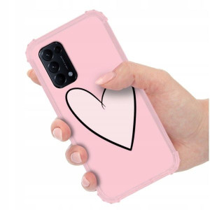 ETUI ANTI-SHOCK do OPPO RENO 5F Love Miłość Wzory