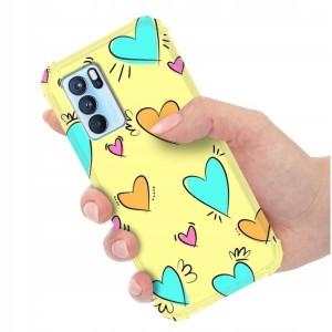 ETUI ANTI-SHOCK do OPPO RENO 6 5G Miłość Top Wzory