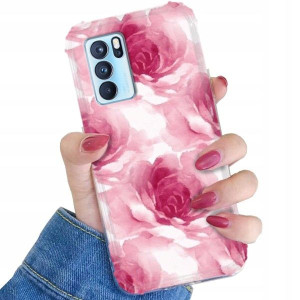 Etui ANTI-SHOCK do OPPO RENO 6 5G Pastelowe Wzory