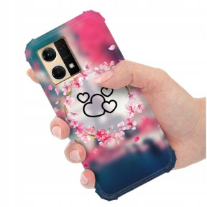 ETUI ANTI-SHOCK do OPPO RENO 7 4G Miłość Top Wzory