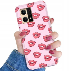 Etui ANTI-SHOCK do OPPO RENO 7 4G Pastelowe Wzory