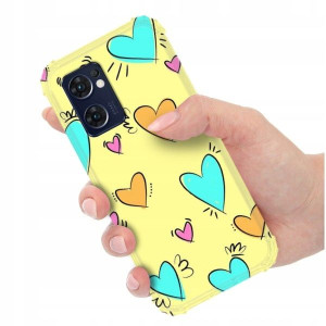 ETUI ANTI-SHOCK do OPPO RENO 7 5G Miłość Top Wzory
