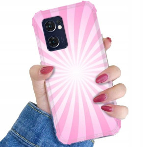 Etui ANTI-SHOCK do OPPO RENO 7 5G Pastelowe Wzory