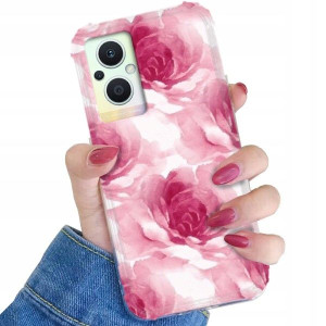 Etui ANTI-SHOCK do OPPO RENO 7Z 5G Pastelowe Wzory