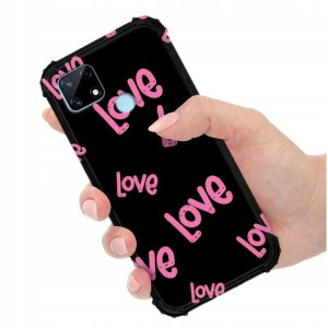 ETUI ANTI-SHOCK do REALME 7i Love Walentynki Wzory