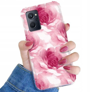 Etui ANTI-SHOCK do REALME 9i Kolorowe Pastel Wzory