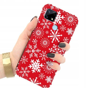 ETUI ANTI-SHOCK do REALME C12 RMX2193 Święta Wzory