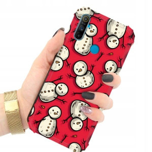 ETUI ANTI-SHOCK do REALME C3 Święta Zimowe Wzory
