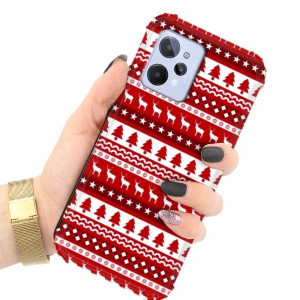 ETUI ANTI-SHOCK do REALME C31 Święta Zimowe Wzory