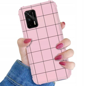 Etui ANTI-SHOCK do REALME GT 5G Kolor Pastel Wzory