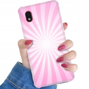 Etui ANTI-SHOCK do SAMSUNG A01 CORE Pastel Wzory