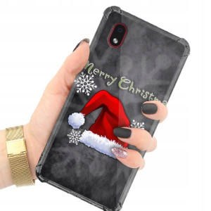 ETUI ANTI-SHOCK do SAMSUNG A01 CORE Święta Wzory