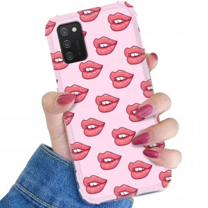 Etui ANTI-SHOCK do SAMSUNG A03s Kolor Pastel Wzory