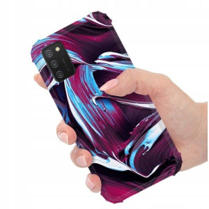 ETUI ANTI-SHOCK do SAMSUNG A03s Kwieciste Wzory