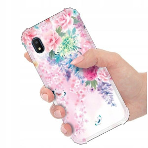ETUI ANTI-SHOCK do SAMSUNG A10e Kwieciste Wzory