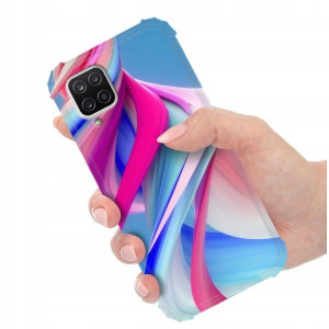 ETUI ANTI-SHOCK do SAMSUNG A12 5G Kwieciste Wzory