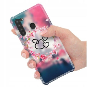 ETUI ANTI-SHOCK do SAMSUNG A21 Love Miłość Wzory