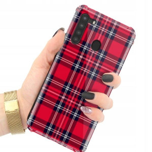 ETUI ANTI-SHOCK do SAMSUNG A21 Święta Zimowe Wzory