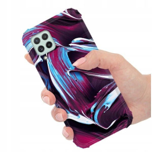 ETUI ANTI-SHOCK do SAMSUNG A22 4G Kwieciste Wzory