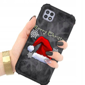 ETUI ANTI-SHOCK do SAMSUNG A22 5G Świąteczne Wzory