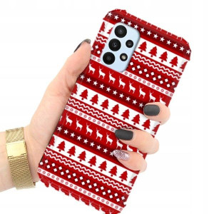 ETUI ANTI-SHOCK do SAMSUNG A23 5G Świąteczne Wzory