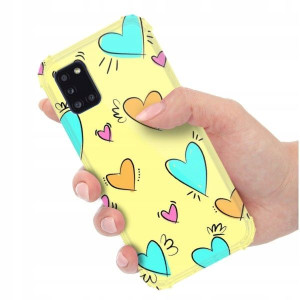 ETUI ANTI-SHOCK do SAMSUNG A31 Love Miłość Wzory