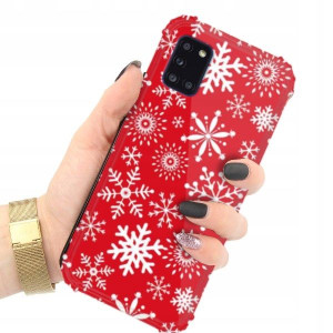 ETUI ANTI-SHOCK do SAMSUNG A31 Święta Zimowe Wzory