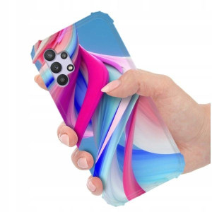 ETUI ANTI-SHOCK do SAMSUNG A32 4G Kwieciste Wzory