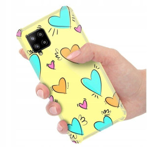 ETUI ANTI-SHOCK do SAMSUNG A42 5G Miłość Top Wzory