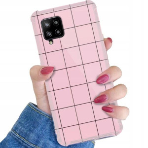 Etui ANTI-SHOCK do SAMSUNG A42 Kolor Pastel Wzory