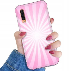 Etui ANTI-SHOCK do SAMSUNG A50 Kolor Pastel Wzory