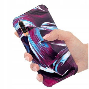 ETUI ANTI-SHOCK do SAMSUNG A50 Kwieciste Top Wzory