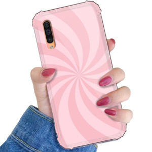 Etui ANTI-SHOCK do SAMSUNG A50s Kolor Pastel Wzory