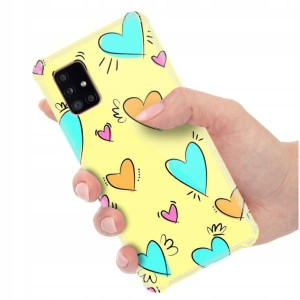ETUI ANTI-SHOCK do SAMSUNG A51 5G Miłość Top Wzory