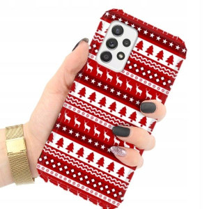 ETUI ANTI-SHOCK do SAMSUNG A52 4G Świąteczne Wzory